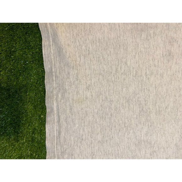 Vintage Volunteer Knit Iowa Hawkeyes college seal spell out t-shirt large gray - Picture 6 of 10